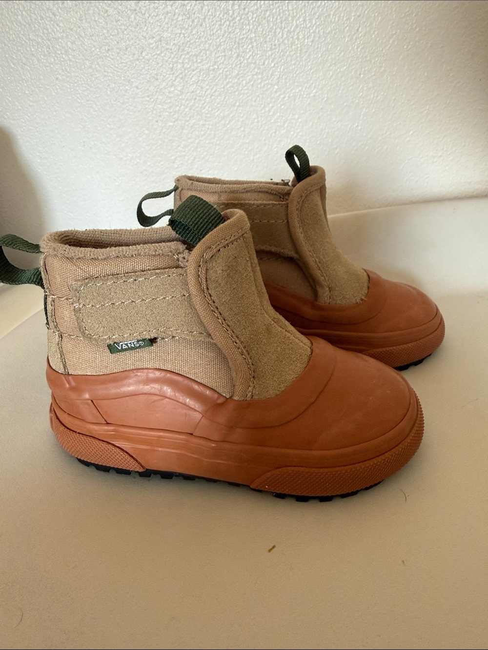 Vans Kids Brown Waterproof Boots
